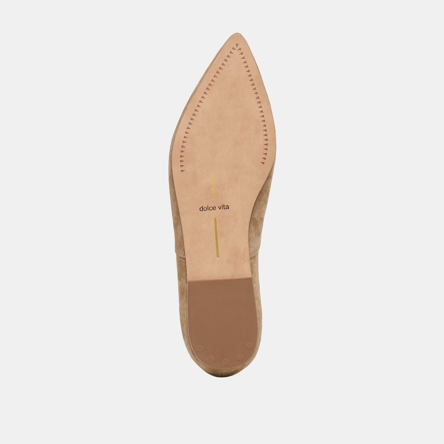 GEMA FLATS TAUPE SUEDE