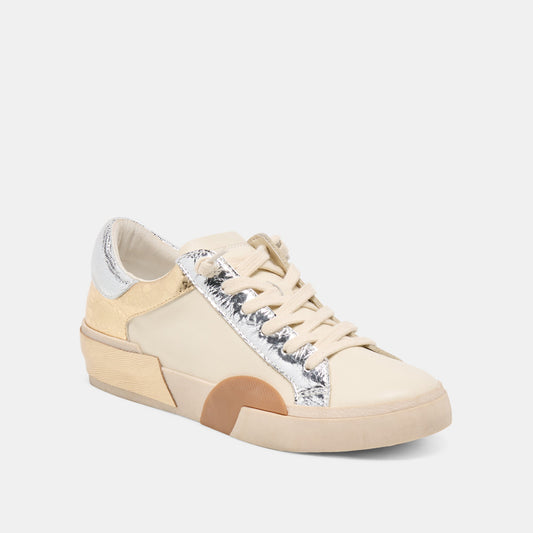 ZINA SNEAKERS METALLIC MULTI LEATHER