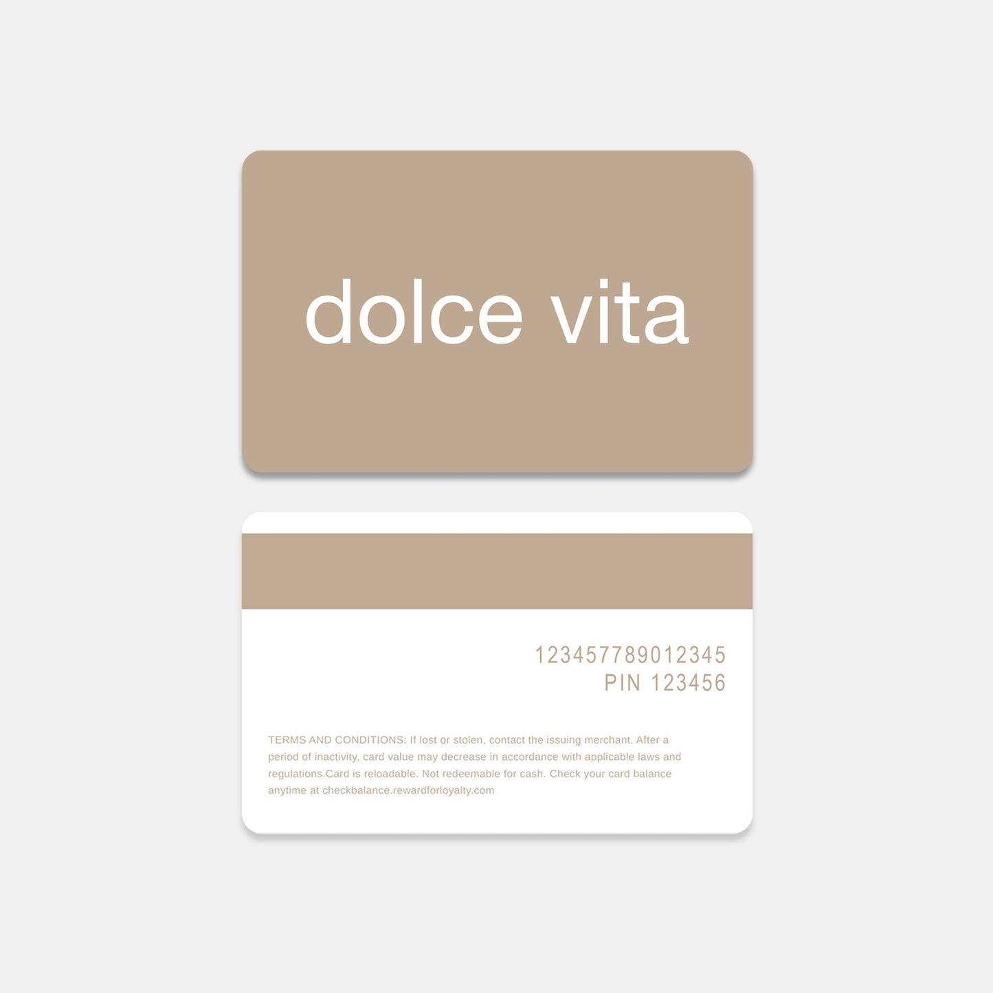 DIGITAL GIFT CARD