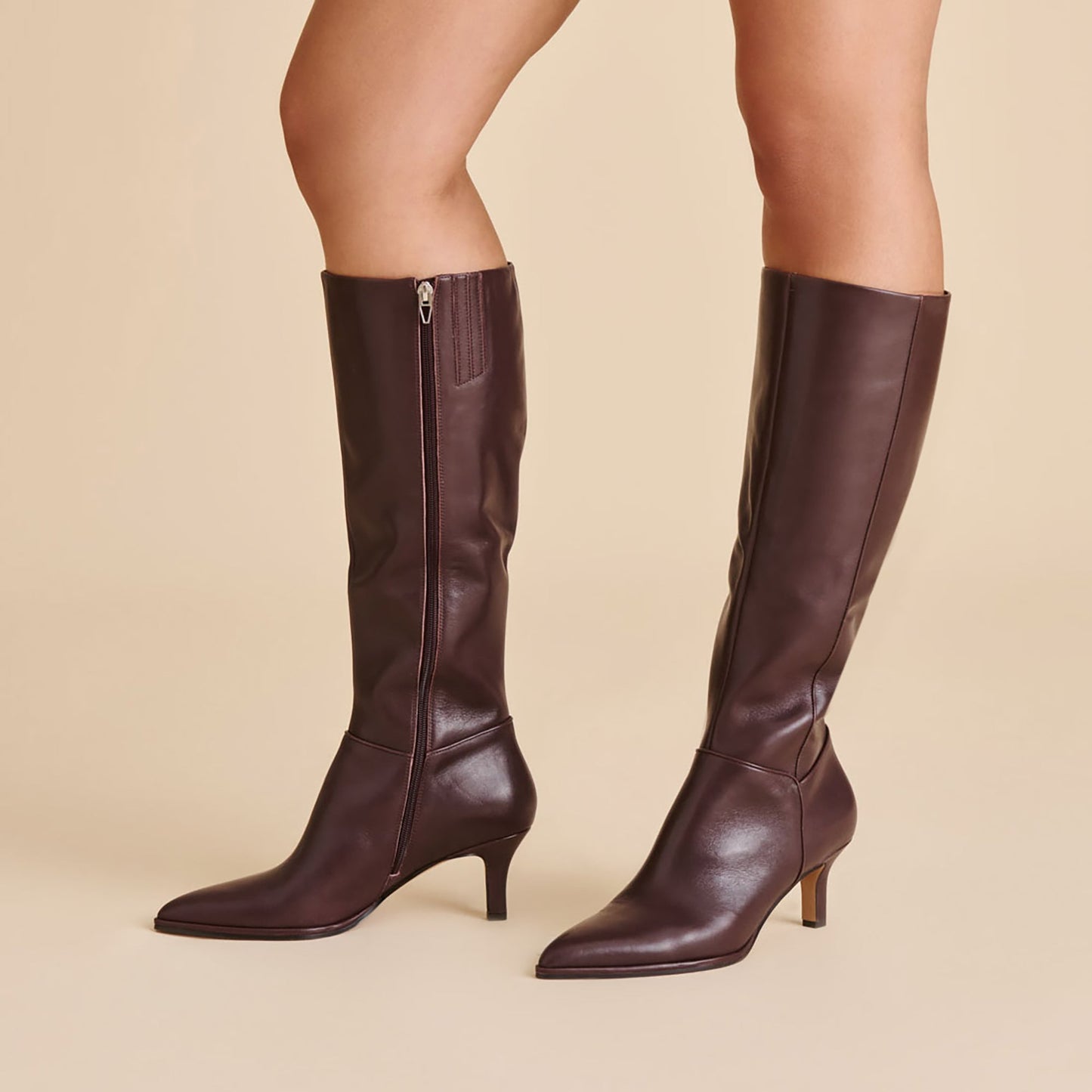 ALDY BOOTS MULBERRY LEATHER