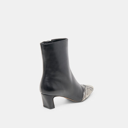 ANIKA BOOTS BLACK MULTI LEATHER