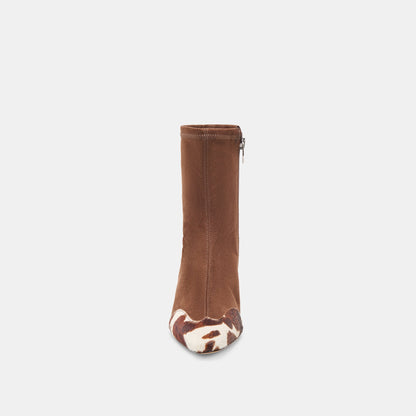 ANIKA BOOTS DK BROWN MULTI STELLA SUEDE