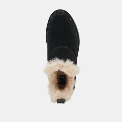 ARDY PLUSH H2O BOOTIES ONYX SUEDE