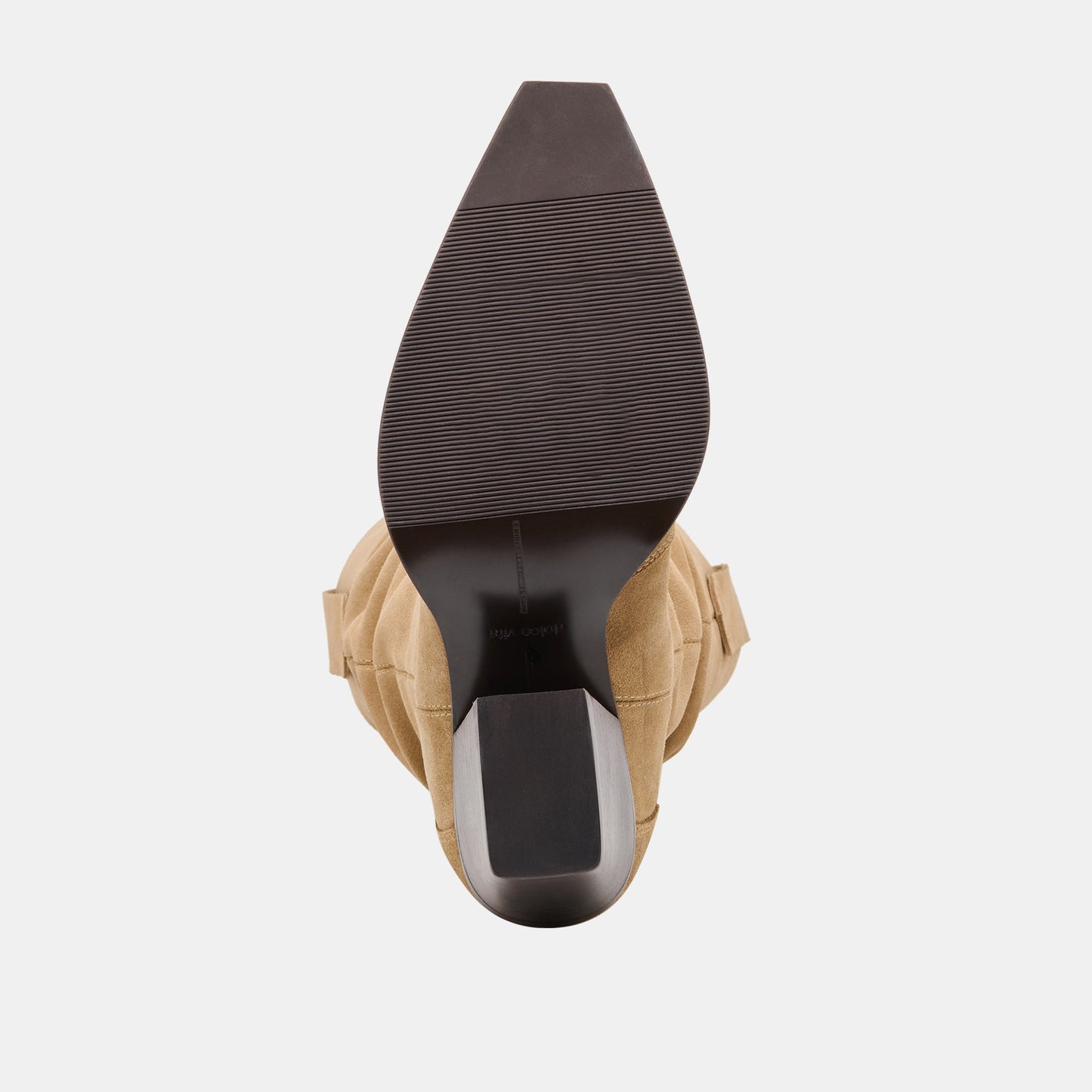 BUCKLY BOOTS CAMEL SUEDE