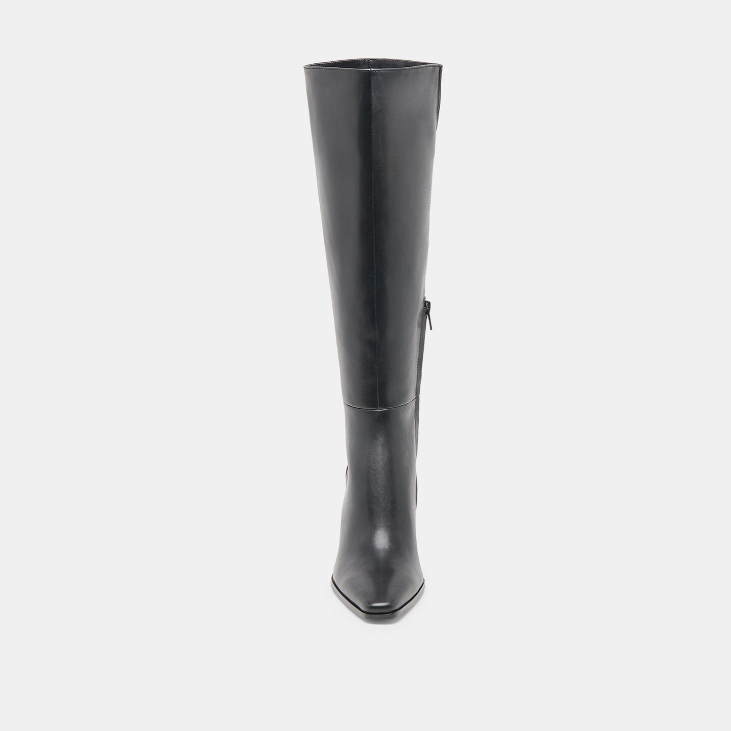 EMMI WIDE CALF BOOTS BLACK LEATHER