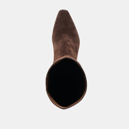 EMMI BOOTS DK BROWN SUEDE