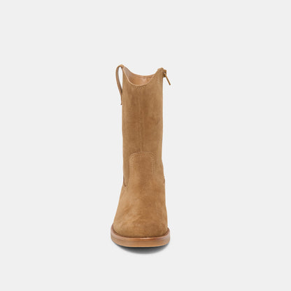HALINE H2O BOOTS LT BROWN SUEDE