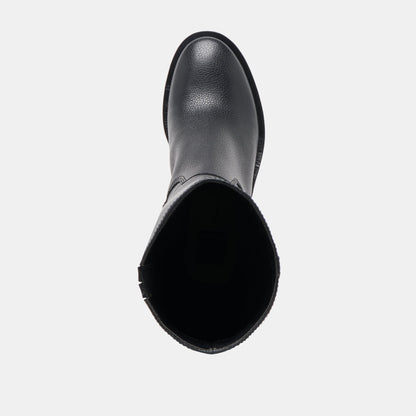 KILIAN H2O WIDE CALF BOOTS BLACK LEATHER