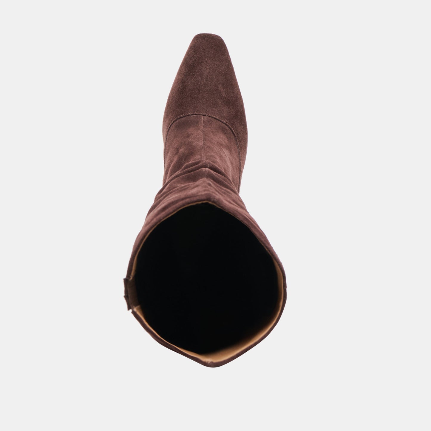 LOUSA WIDE CALF BOOTS MAHOGANY SUEDE