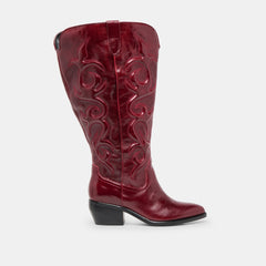 OXBLOOD LEATHER
