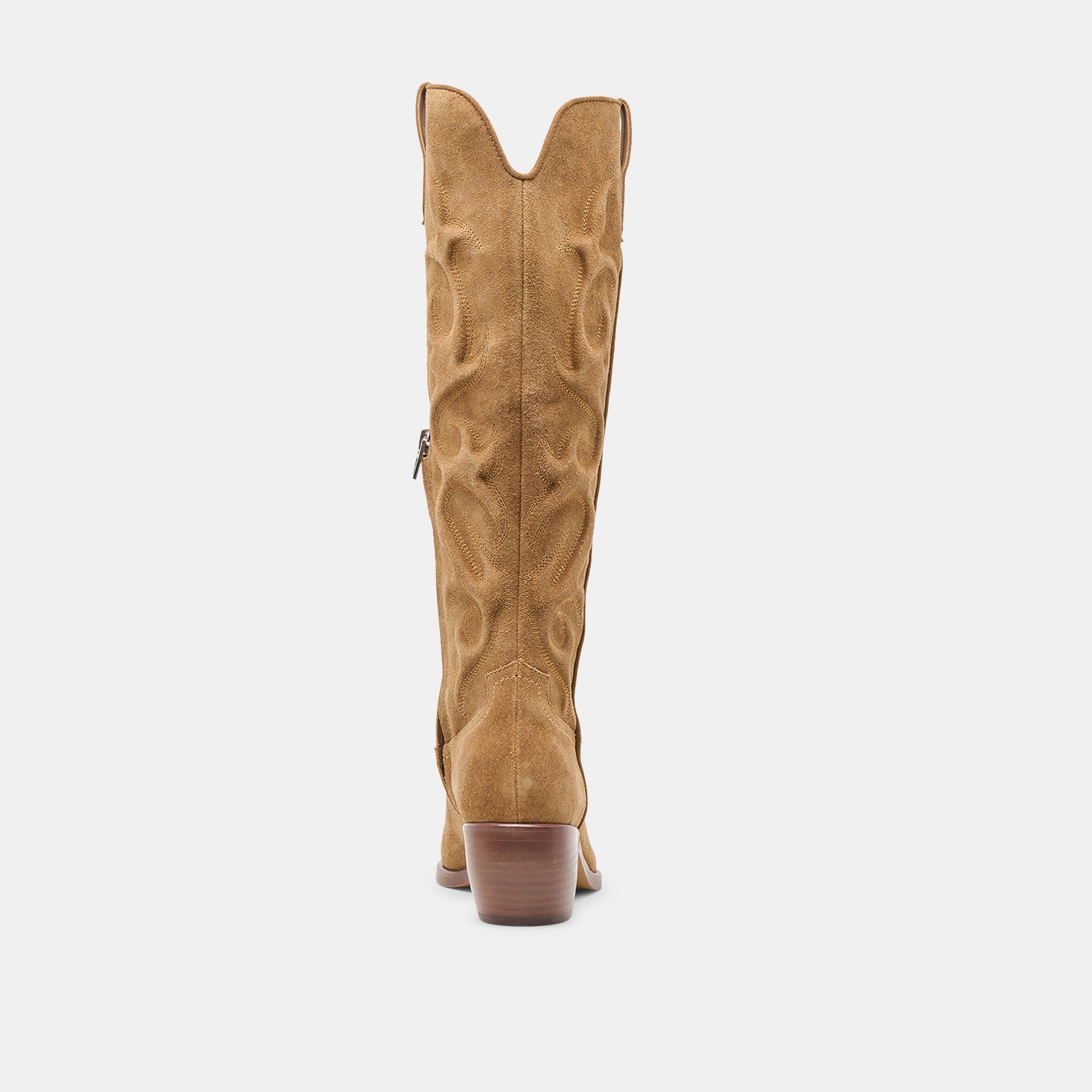MIRLA BOOTS LT BROWN SUEDE