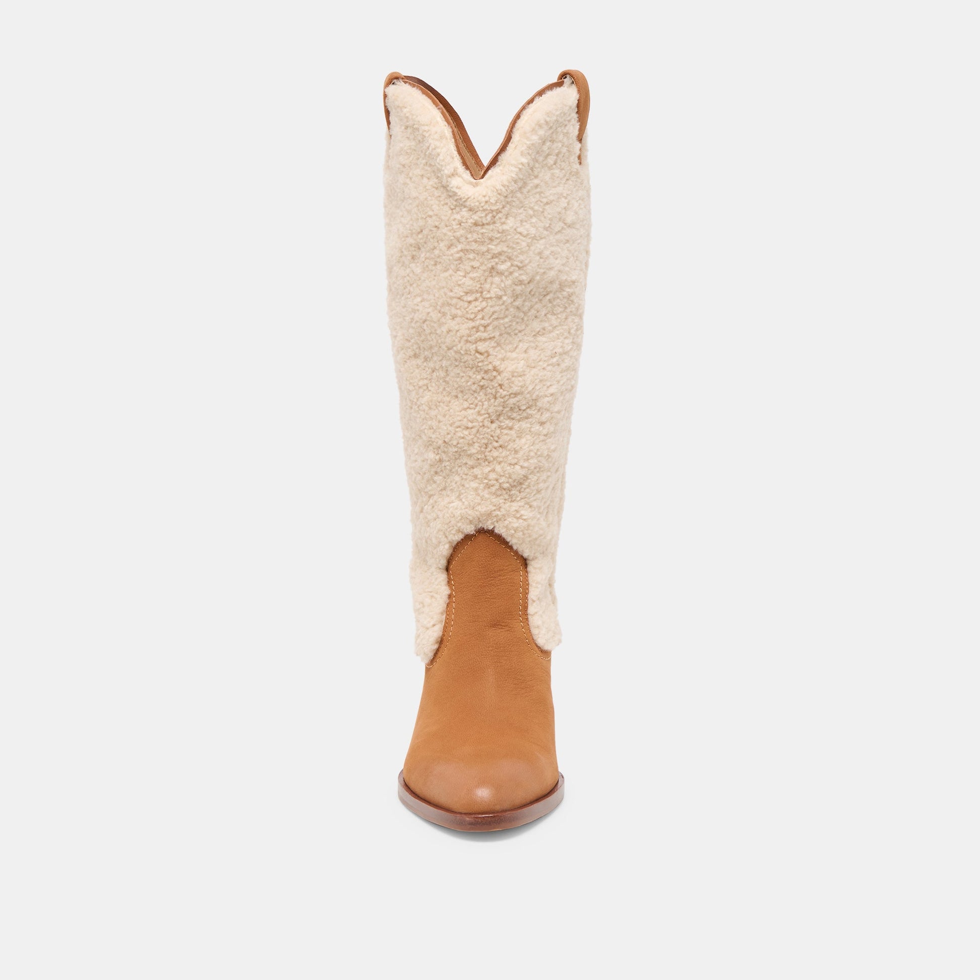 MYKEL PLUSH BOOTS CARAMEL NUBUCK