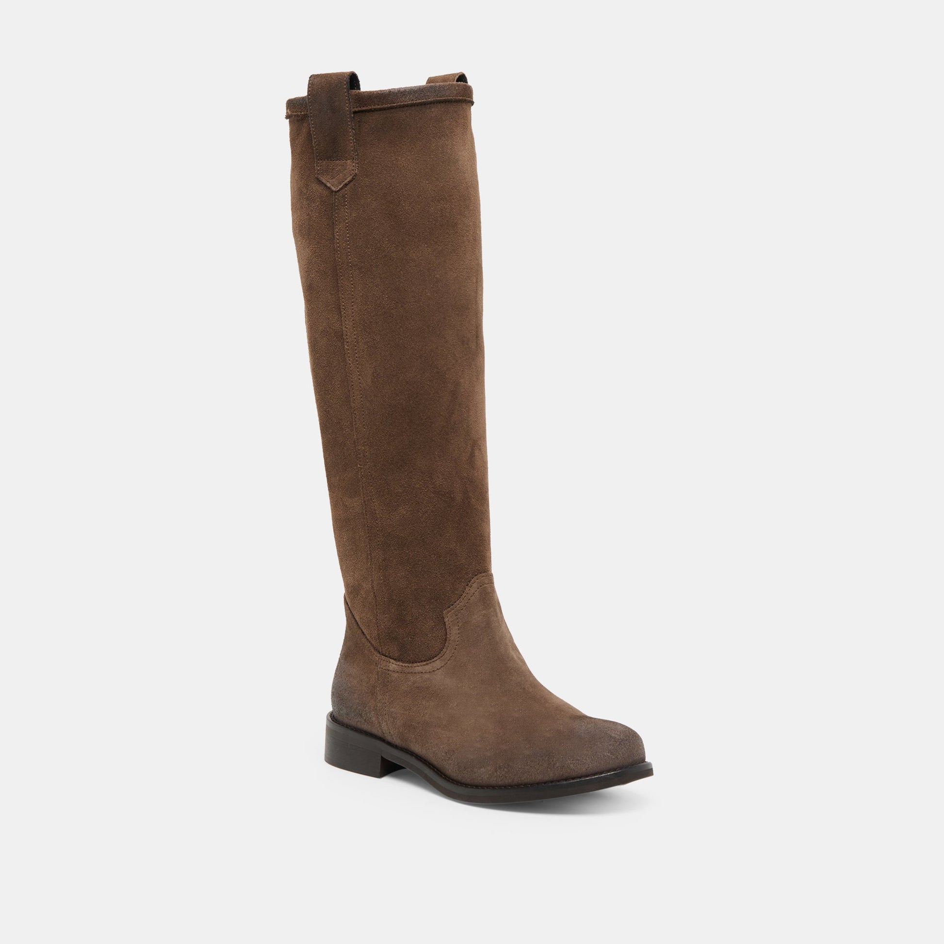 RAMZY BOOTS CHOCOLATE SUEDE