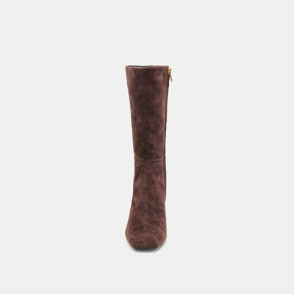 RIGGS BOOTS MAHOGANY SUEDE