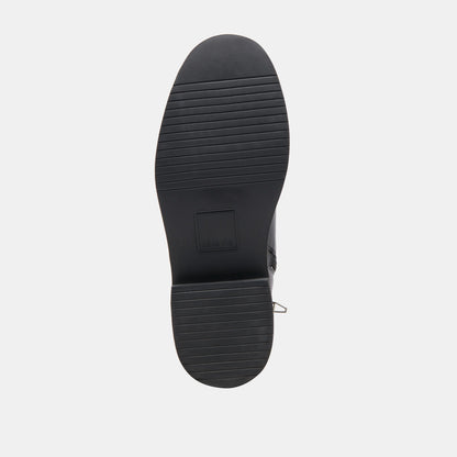 SIMAYA H2O WIDE BOOTS BLACK LEATHER