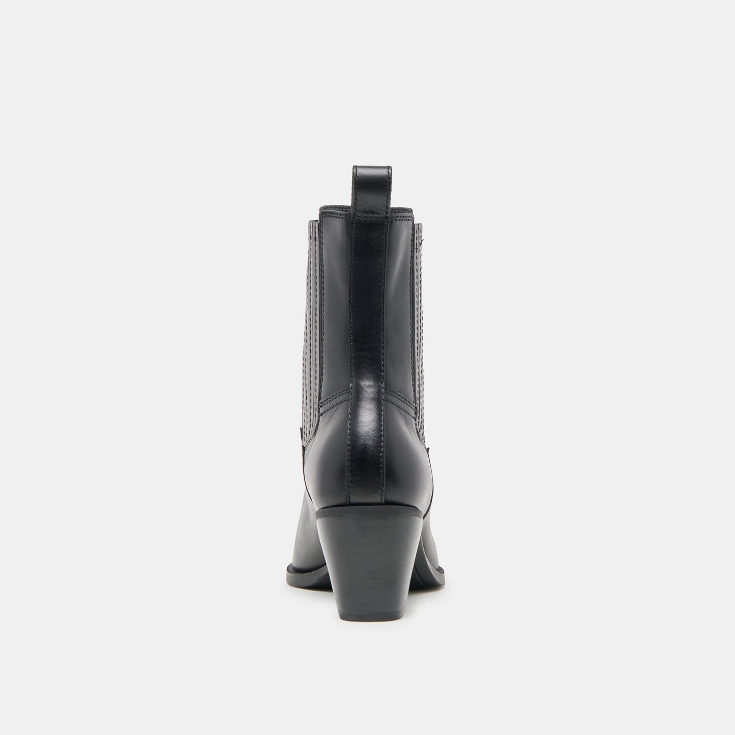 SLIM BOOTIES BLACK LEATHER