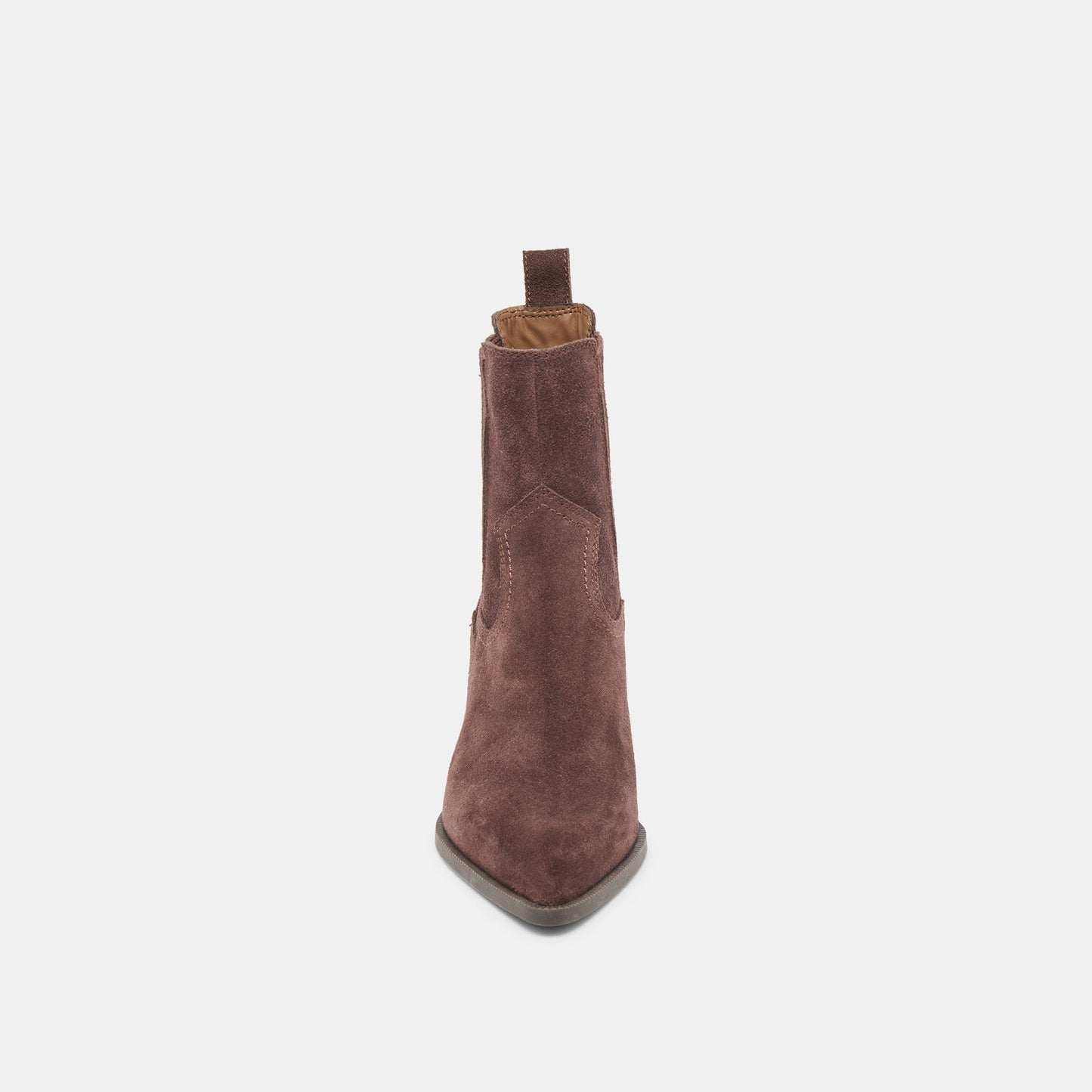 SLIM BOOTIES MAHOGANY SUEDE