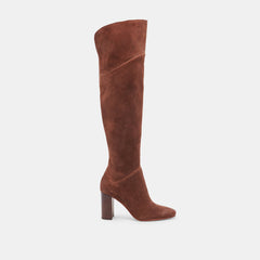 DARK SADDLE SUEDE