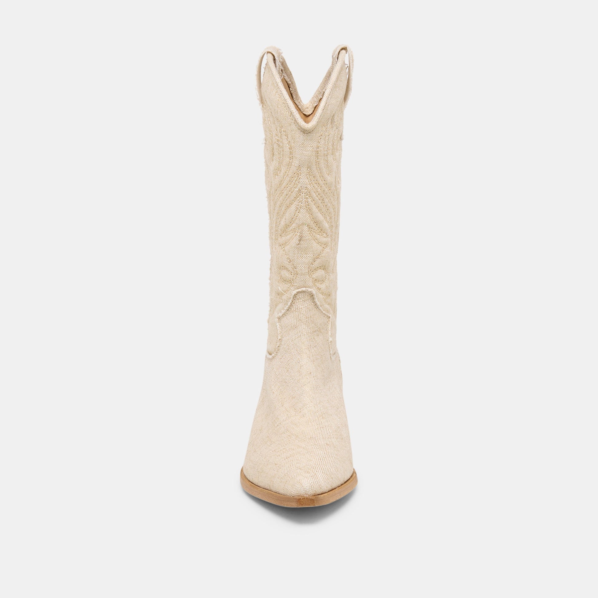 TANNER BOOTS BONE FABRIC