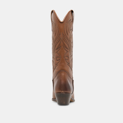 TANNER BOOTS CHESTNUT LEATHER