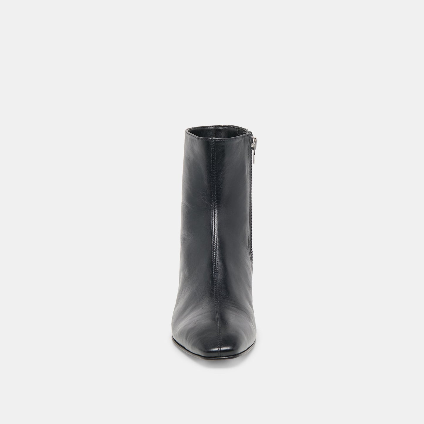TARINE BOOTIES BLACK LEATHER