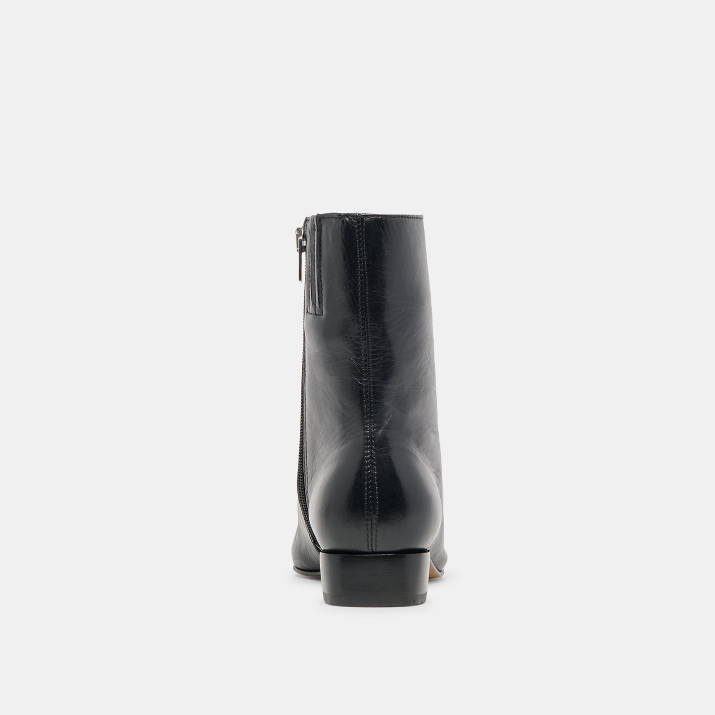 TARINE BOOTIES BLACK LEATHER