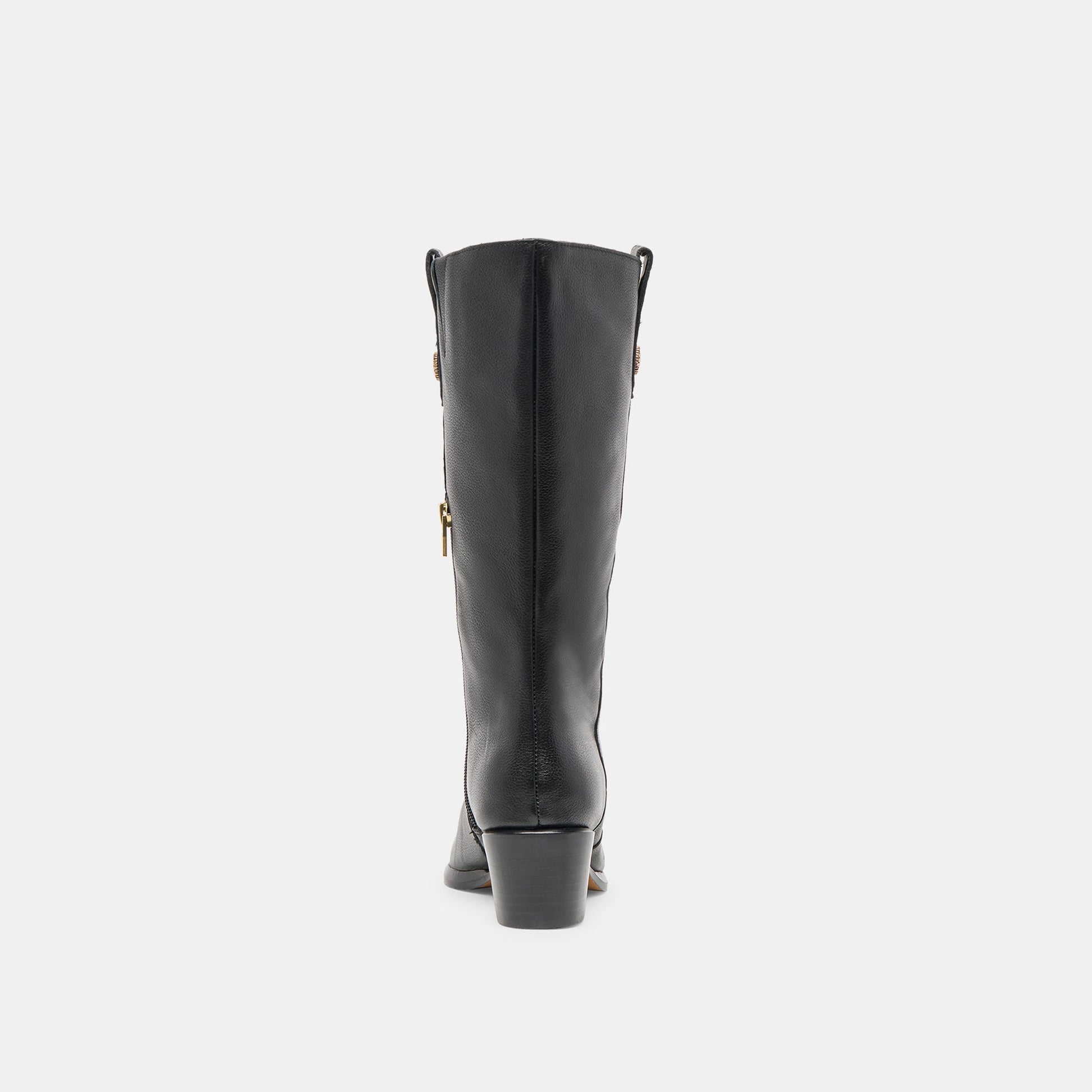 VERN BOOTS BLACK LEATHER