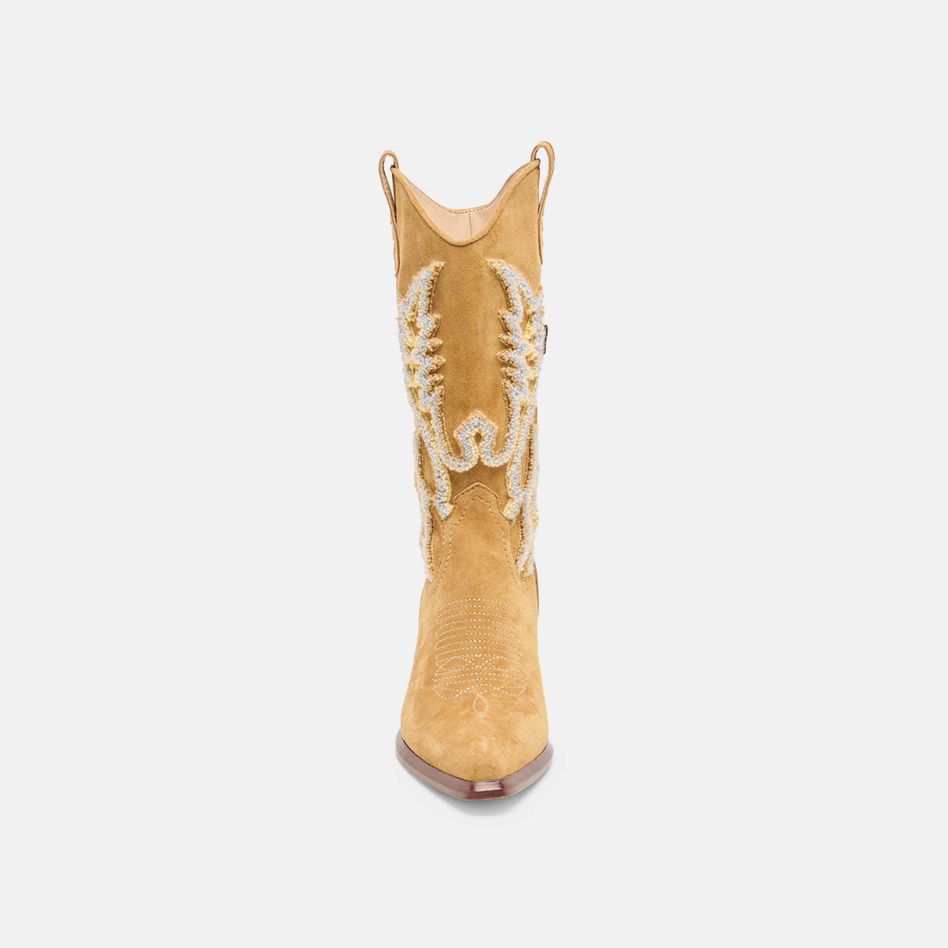 VILA BOOTS CARAMEL SUEDE