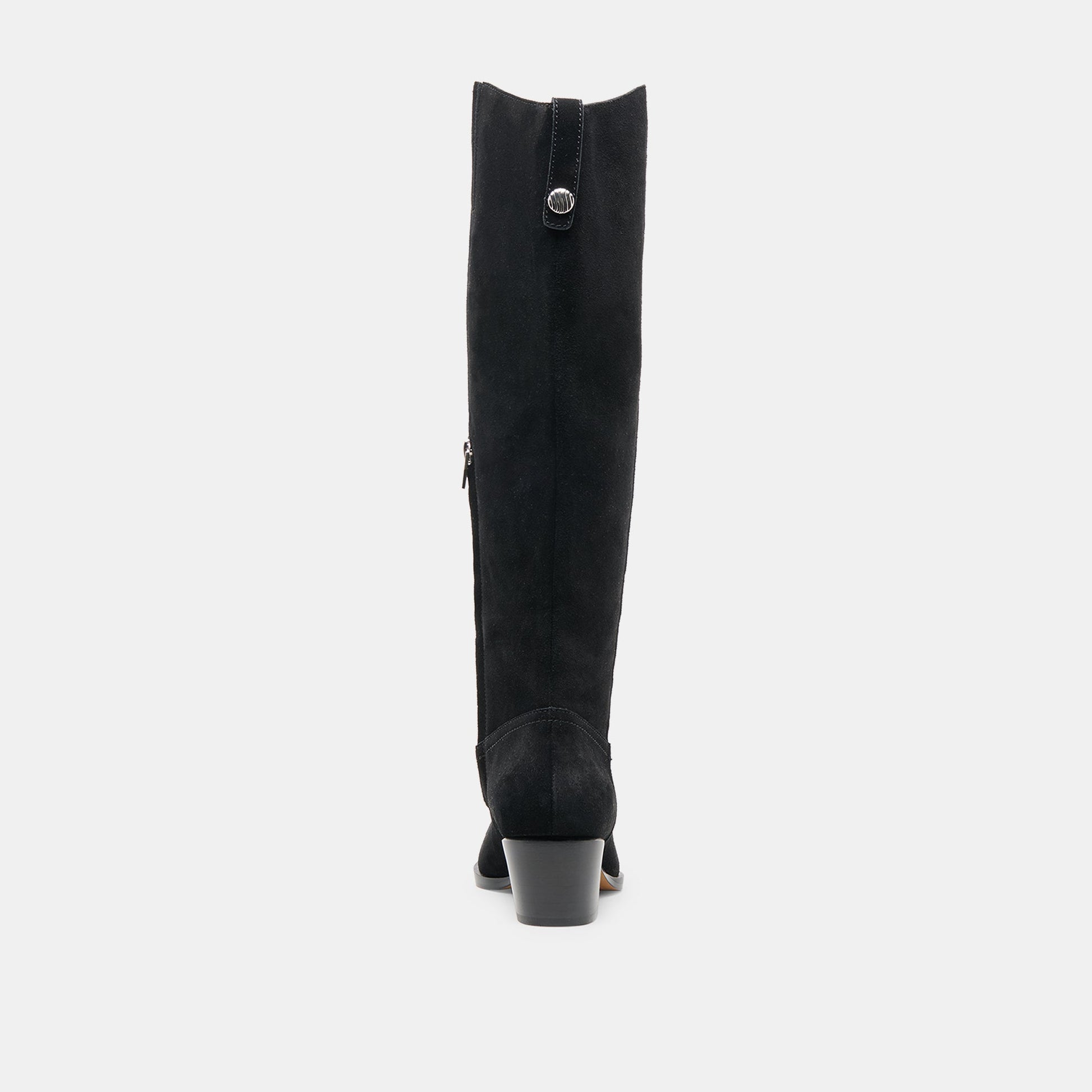 VIRONA H2O WIDE CALF BOOTS ONYX SUEDE