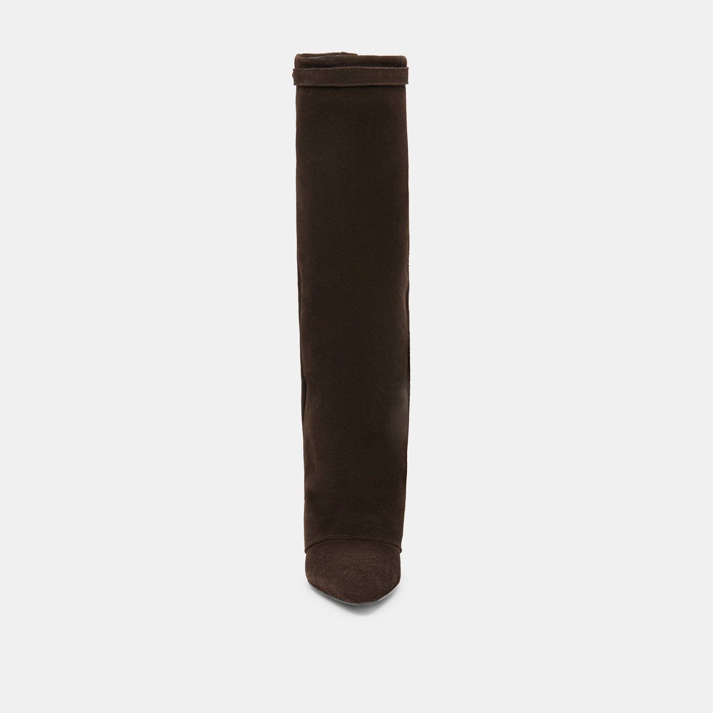 AGGY BOOTS DK BROWN SUEDE