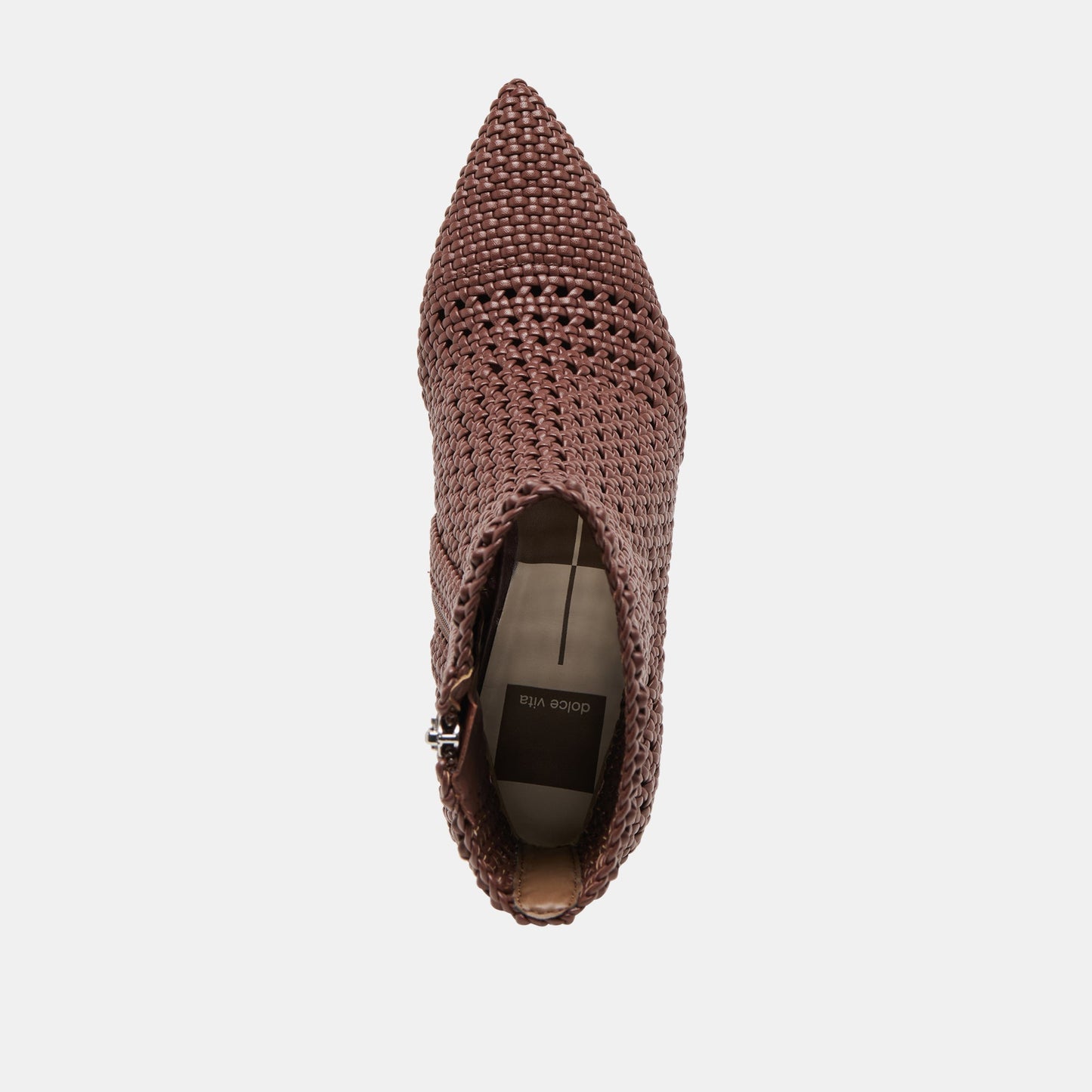 EMBRY BOOTIES BROWN WOVEN STELLA