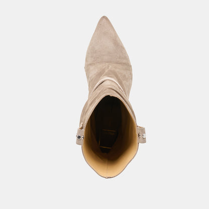 MORLA BOOTS TAUPE SUEDE