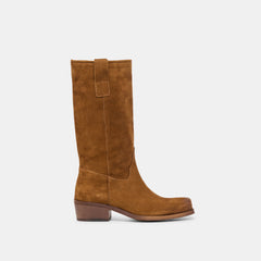BROWN SUEDE