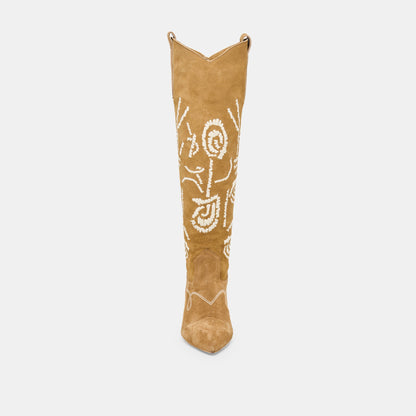 WILDE BOOTS CHESTNUT SUEDE