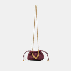 BURGUNDY SUEDE