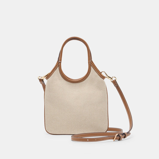 SYLVENE CROSSBODY NATURAL CANVAS