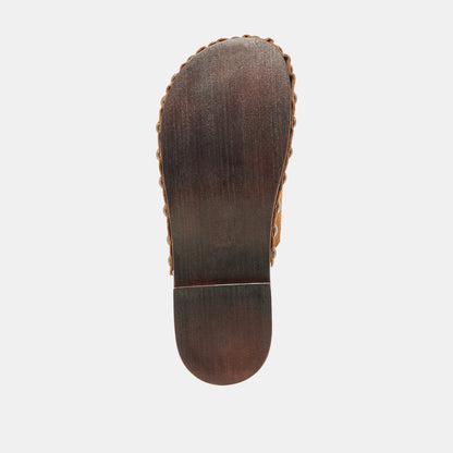 ALANIS FLATS CHESTNUT SUEDE