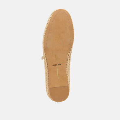BETONY BALLET FLATS OFF WHITE LEATHER
