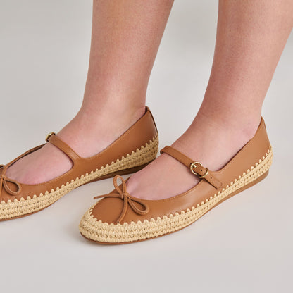 BETONY BALLET FLATS SADDLE LEATHER