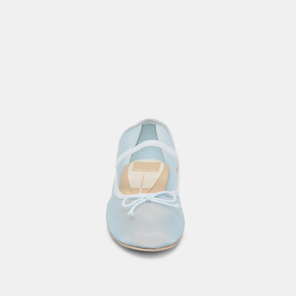 CADEL BALLET FLATS ICE BLUE MESH
