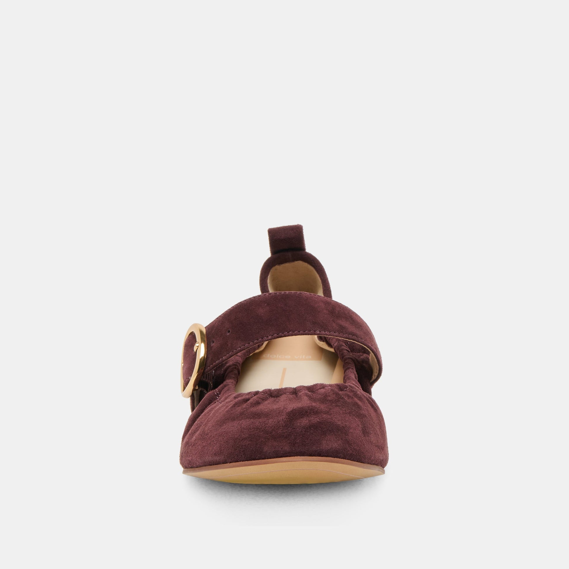 CAELY BALLET FLATS MULBERRY SUEDE