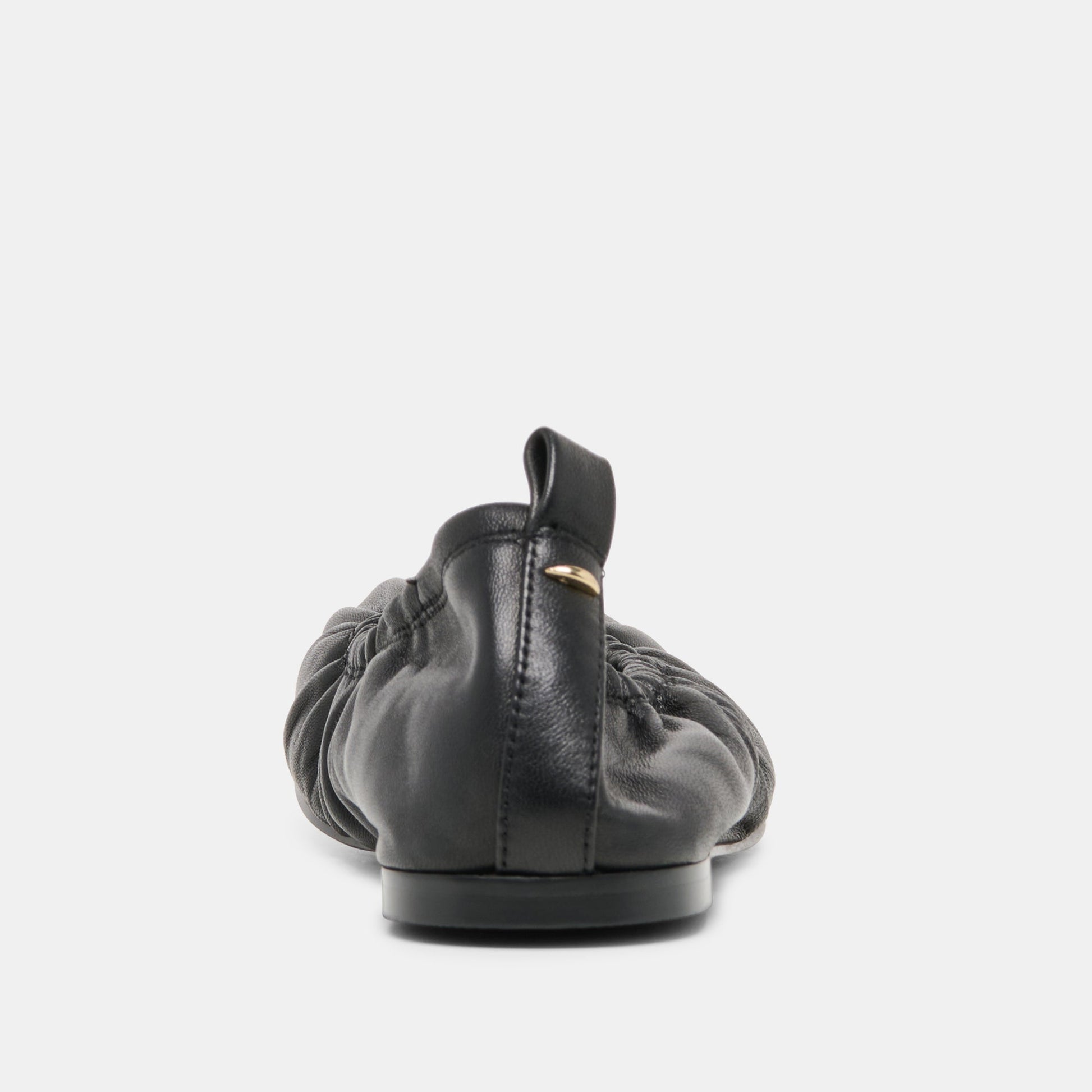 CONRAD BALLET FLATS BLACK LEATHER