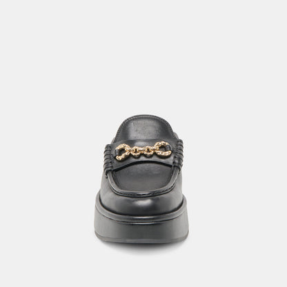 DORREL LOAFERS BLACK LEATHER