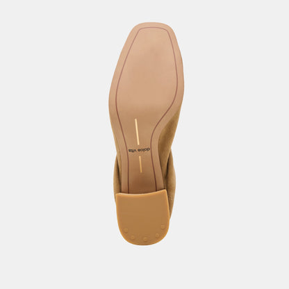 KARMIN HEELS DK TAUPE SUEDE