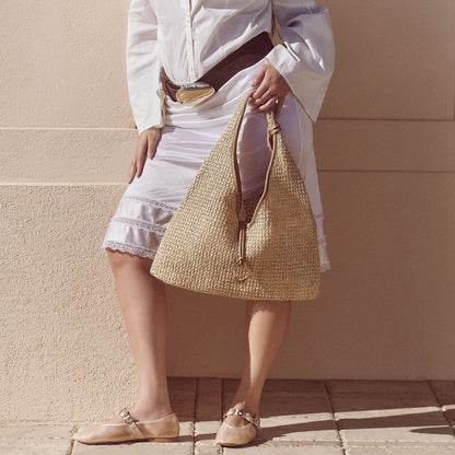 RELAN MESH BALLET FLATS FRENCH VANILLA MESH
