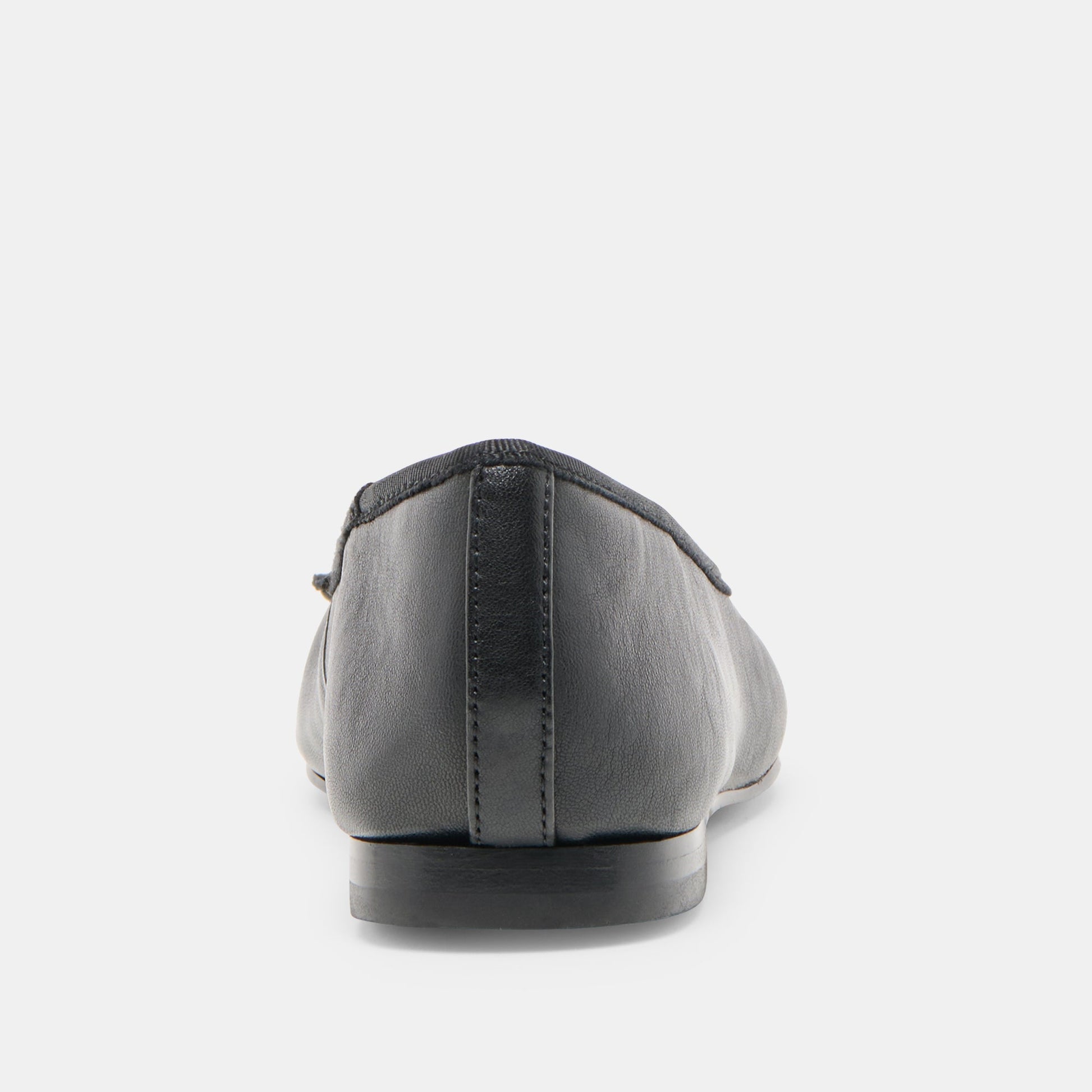 RITLA WIDE BALLET FLATS BLACK LEATHER