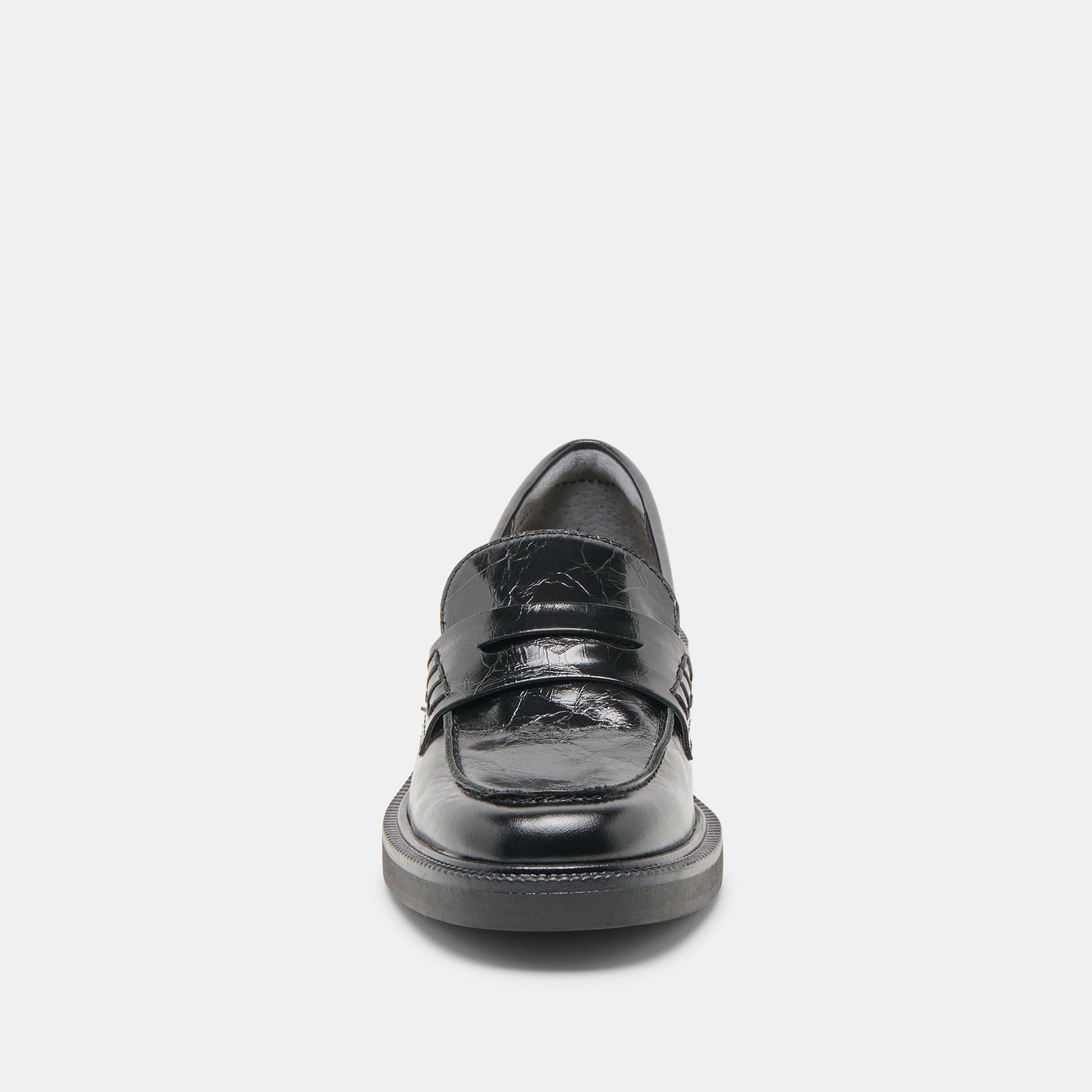 TIGGY LOAFERS MIDNIGHT CRINKLE PATENT