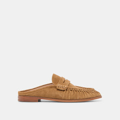 LT BROWN SUEDE