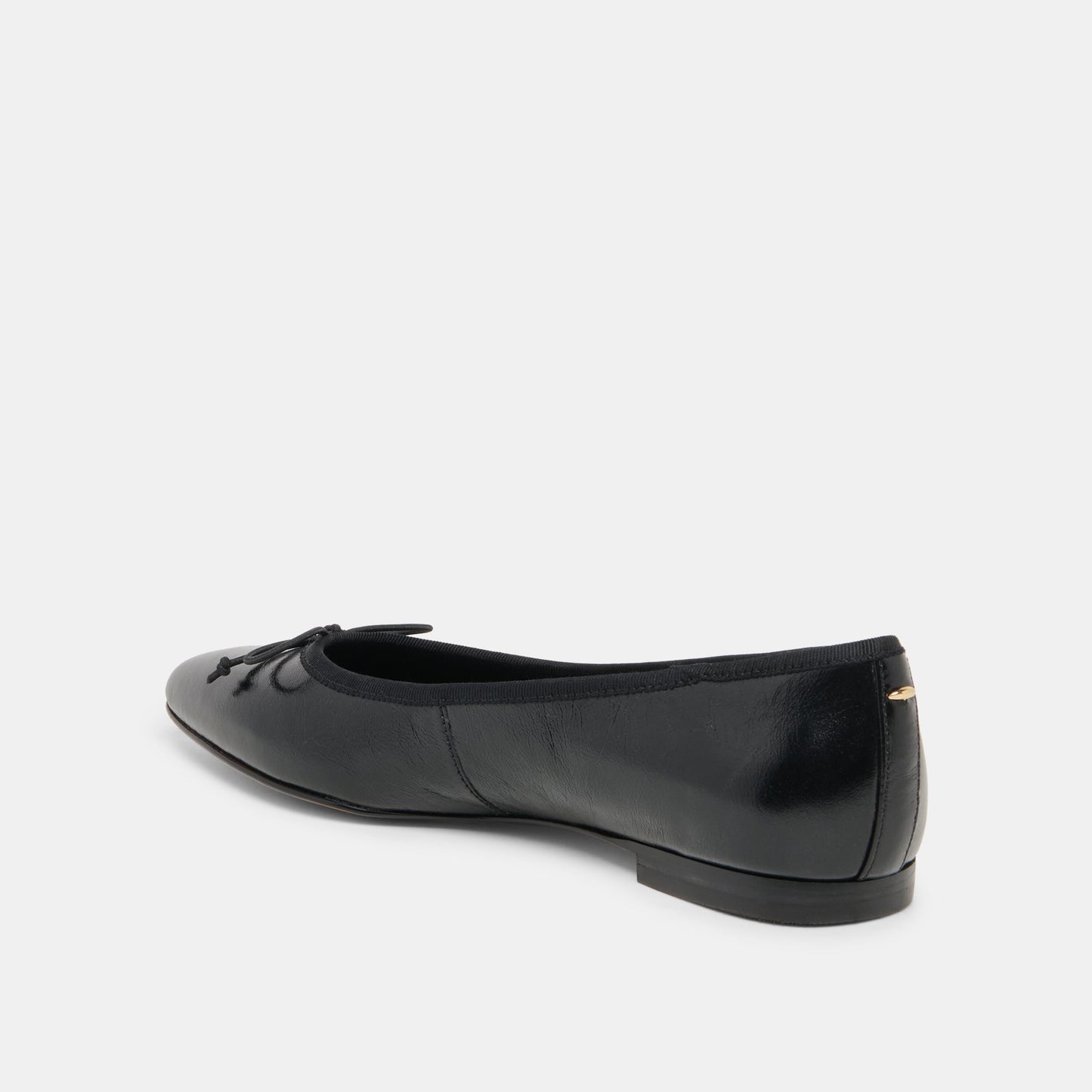CELIO BALLET FLATS BLACK LEATHER