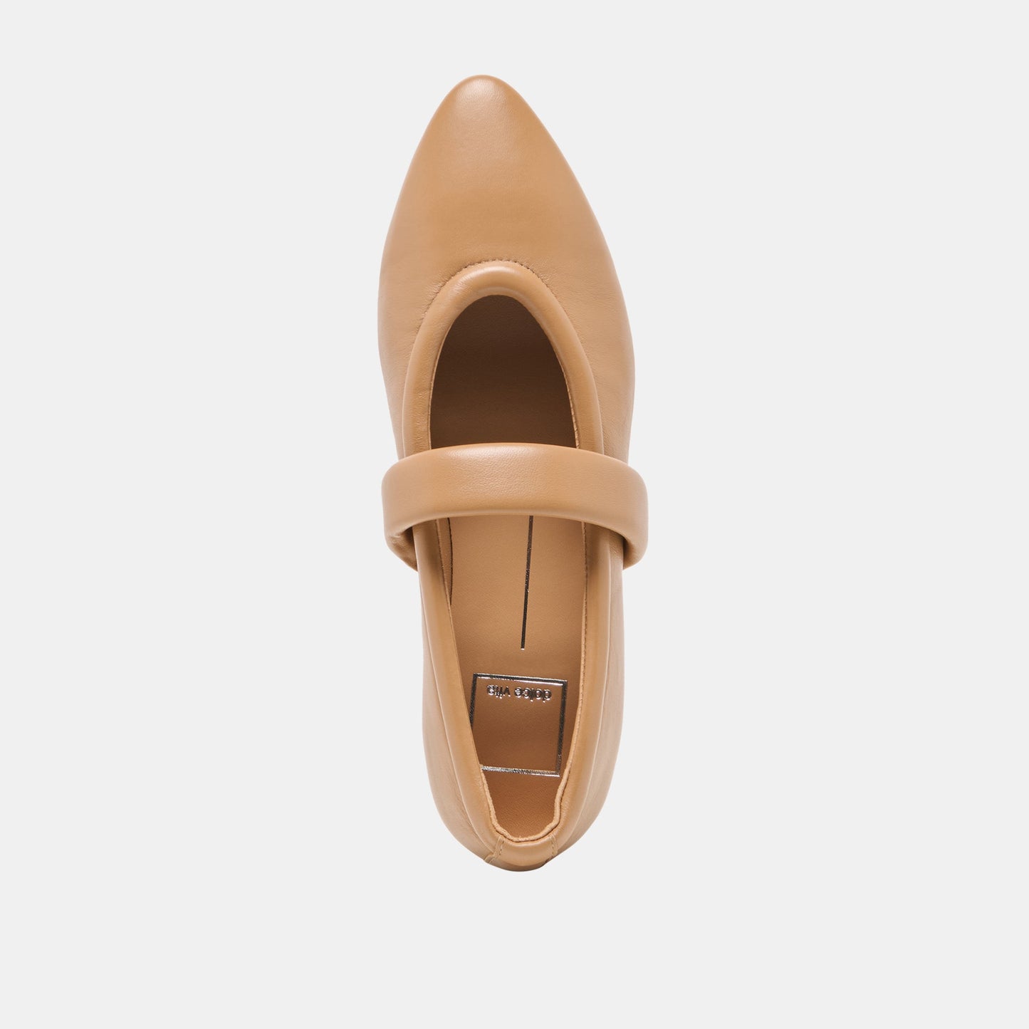 FERA BALLET FLATS TAN LEATHER